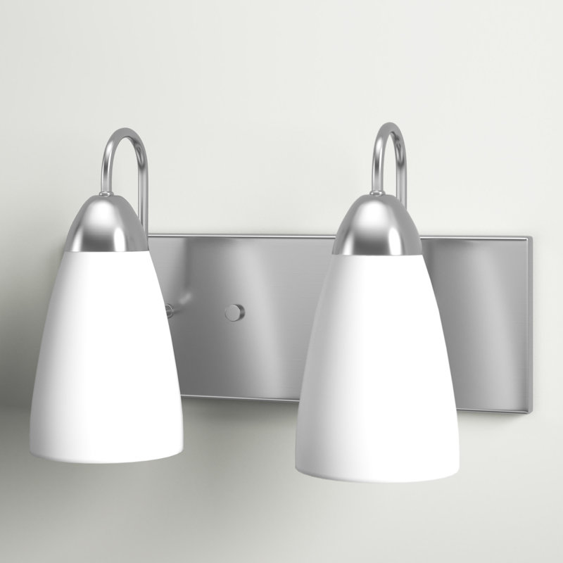 Éclairage pour meuble-lavabo à intensité variable Aitken, Non, Chrome, 4