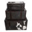 Decorative Storage Trunks Hair On Hide Leather Wood With Buckle Detail For Home Office Bedroom Living Room Set Of 3 - 17", 15", 11" Black, Brown, White