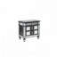 Table de chevet noire