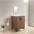 Kelvis 24'' Single Bathroom Vanity with Ceramic Top