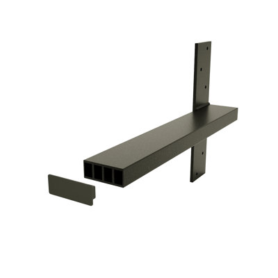 18in. x 2.5in. x 1in. – The Original Free Hanging Shelf Bracket Universal – Industrial