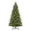 Sapin de Noël artificiel vert avec lumières-1873437486