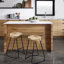 Tabouret en bois massif Hedden-1139044301