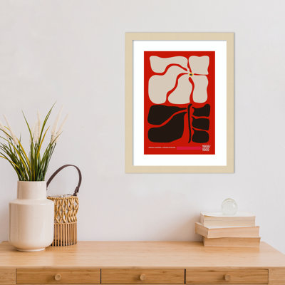 " English Gardens Red " by Frances Collett