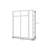 Modern Simple Retro Push And Pull Wardrobe