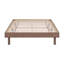 Base de lit plateforme flottante de conception moderne pour une stabilité et une durabilité accrues, parfaite pour les chambres contemporaines-970408013-970408014