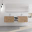 Meuble-lavabo double 72 po avec plateau Erla-1743890994