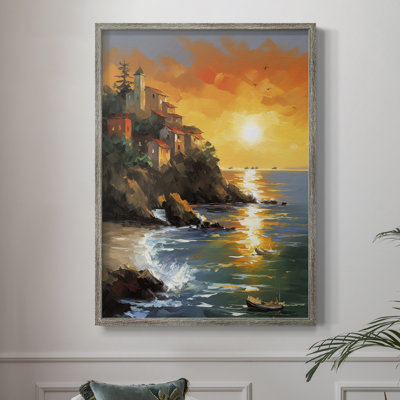 LANDSCAPES Series CCLXXXIV Framed Print - Solid Wood