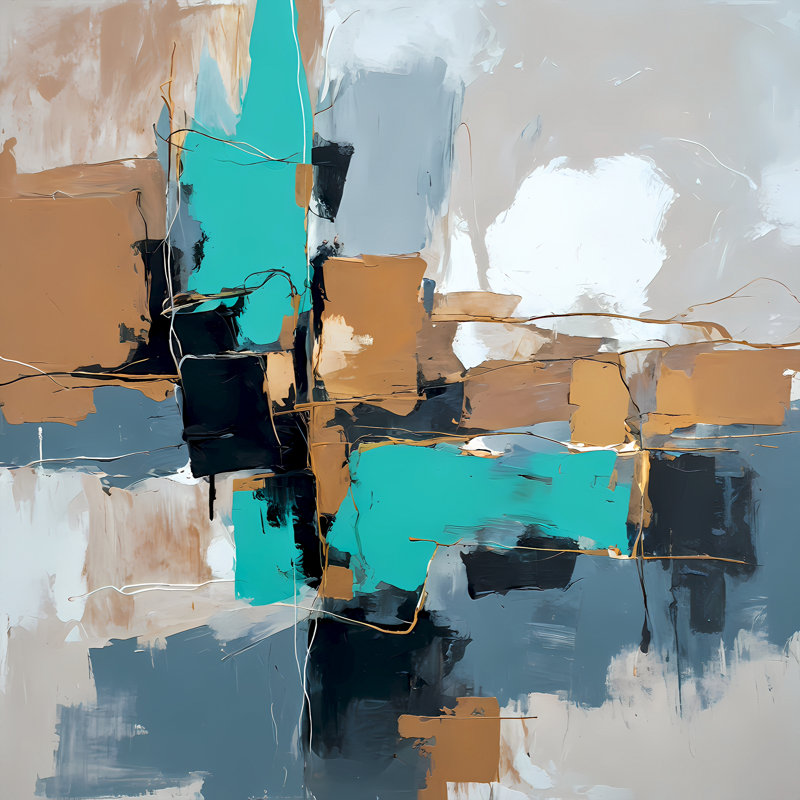 Echoes In Pastel, 24" H x 24" W