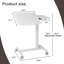 Table de chevet inclinable avec roulettes pour ordinateur portable-451884083