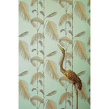 Icons Palm Leaves Floral Wallpaper Roll