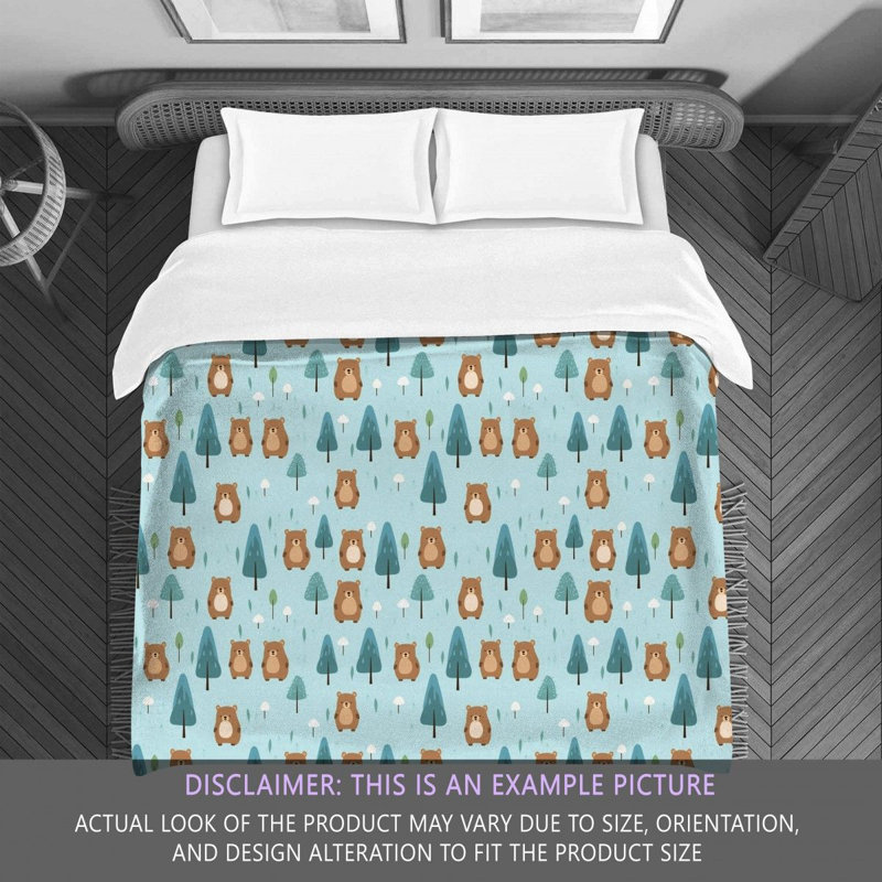 Bear Polyester Comforter, King Comforter