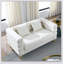 Canapé modulaire surdimensionné de 60 pouces 2 places, canapé modulaire confortable en tissu pour une détente confortable