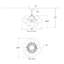 Julie Neill Talia Small Semi-Flush Mount-72538235