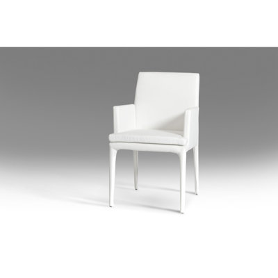 Docila 19'' H Faux Leather Upholstered Armchair
