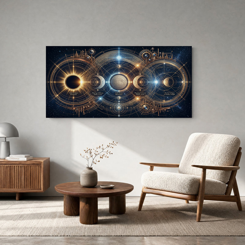 Art mural sur toile, "Steampunk", L 40 po x H 20 po
