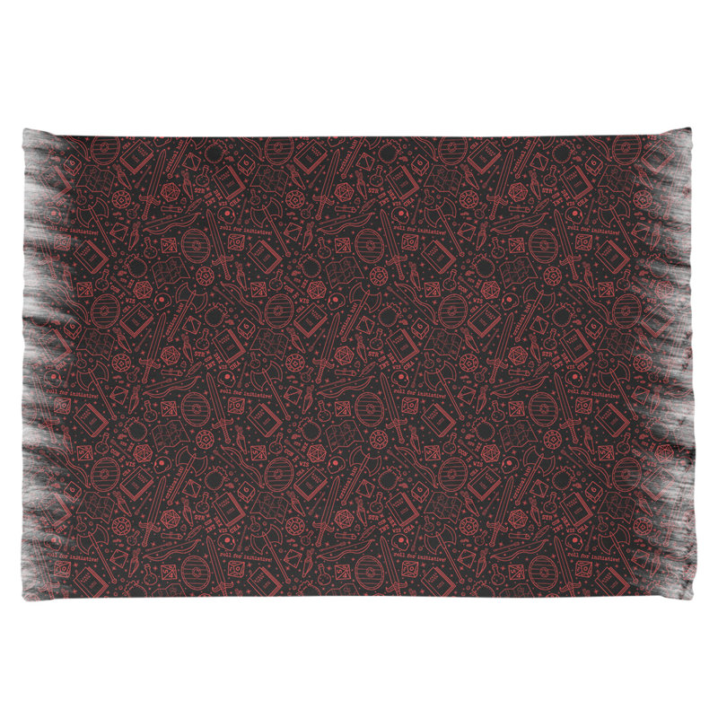 Tapis rpg black/red area lines Mcguigan, Non