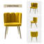 Chaise d'appoint en polyester 23,6 po Yorba-1083108403