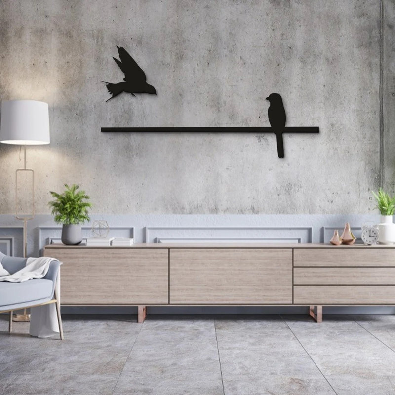 Handmade Traditional Animals Wall Decor on Metal