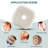 Plush Ear Protection Side Sleeper Pillow With Ear Hole – Soft Supportive Bed Pillow For Pressure Relief & Comfortable Side Sleeping-Beige-Square-124032287-124032289