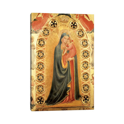 Madonna Of The Stars by Fra Angelico - Painting on Canvas