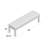 Breedenjr PU Leather Upholstered Bench