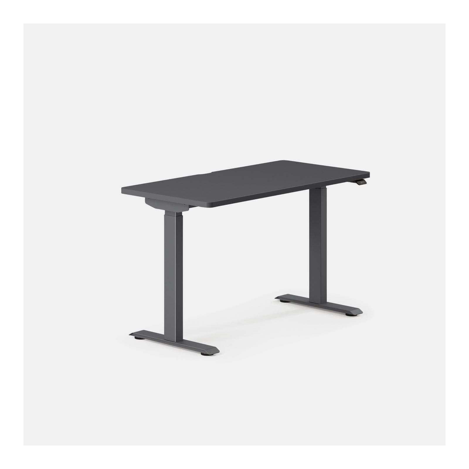 Duo Standing Desk, Charcoal, 47.3" H x 48" W x 24" D, Charcoal
