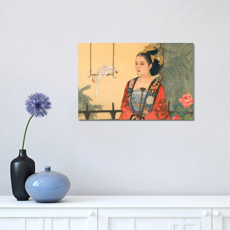 Beauty From Afar - Painting on Canvas, 66.04 cm H x 45.72 cm W x 3.175 cm D, Wrapped Canvas