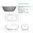 Ergonomic Soaking Experience Resin Stone Modern Bathroom Tub