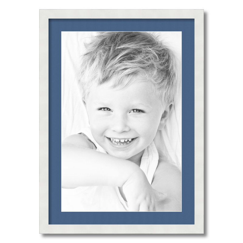 Cadre pour photo simple 16 po x 24 po en bois mat, Royal