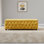 Riga Wide Velvet Tufted Rectangle Solid Color Ottoman Box with Storage, Upholstered Footstool Shoes Bench with Legs