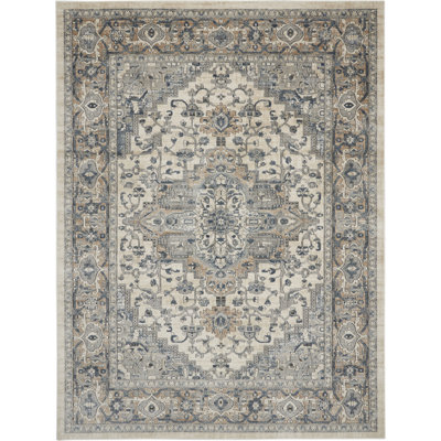 Oriental Power-loomed 201cm X 290cm Area Rug