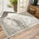 Losh Oriental Performance Traditional Vintage Area Rug in Brown/Beige/Cream