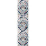 Kymiere Abstract Blue Area Rug