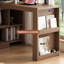 Bibliothèque-bureau extensible en L en bois massif de style rétro-1290292029-1290292019