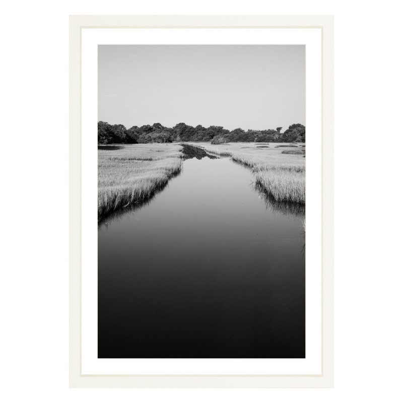 Landscape & Nature Print, White, 36" H x 24" W x 1.88" D