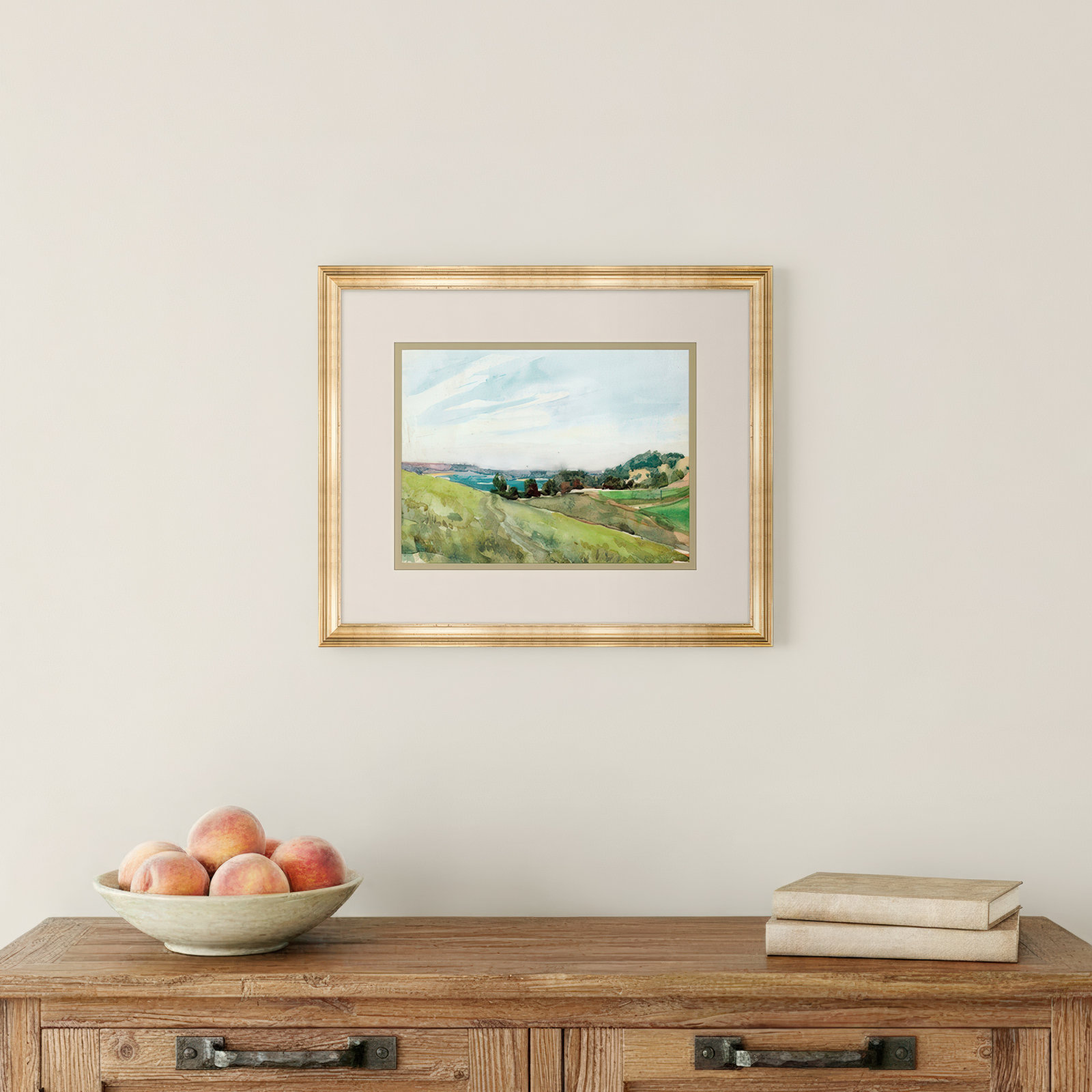 Painterly Overlook 4 Print
