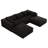 Wauseon 118.2" Sectional Sofa,No Assembly-1529628050
