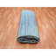 Tapis oriental noué à la main 8 pi 1 po x 10 pi 4 po en laine pure à motif dégradé horizontal