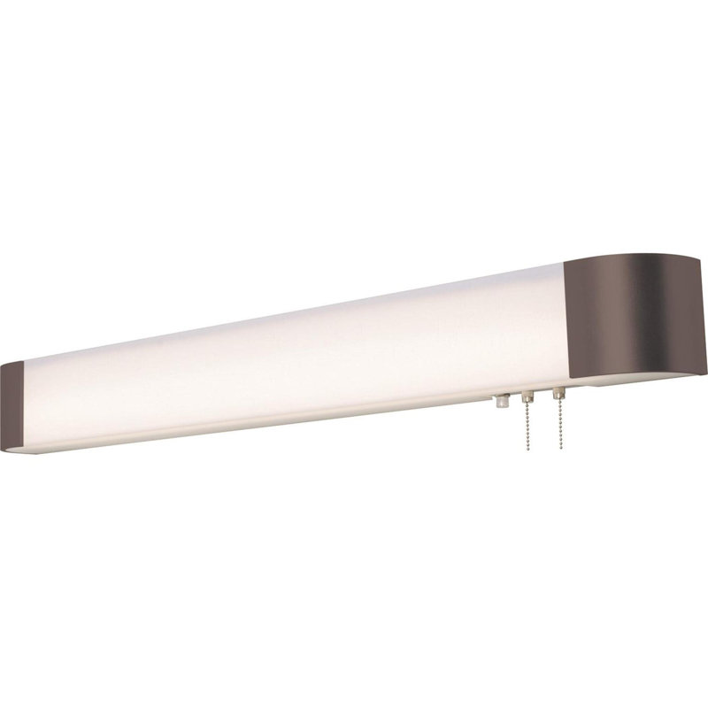 Quon Acrylic Flush Mount, Oil, 5"H x 52"W x 5"D