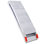 Truck Ramps, Portable Loading Ramps for Pickup Trucks 1500 LBS Capacity Aluminum Folding Ramps with Buckle for ATVs, Snowblower