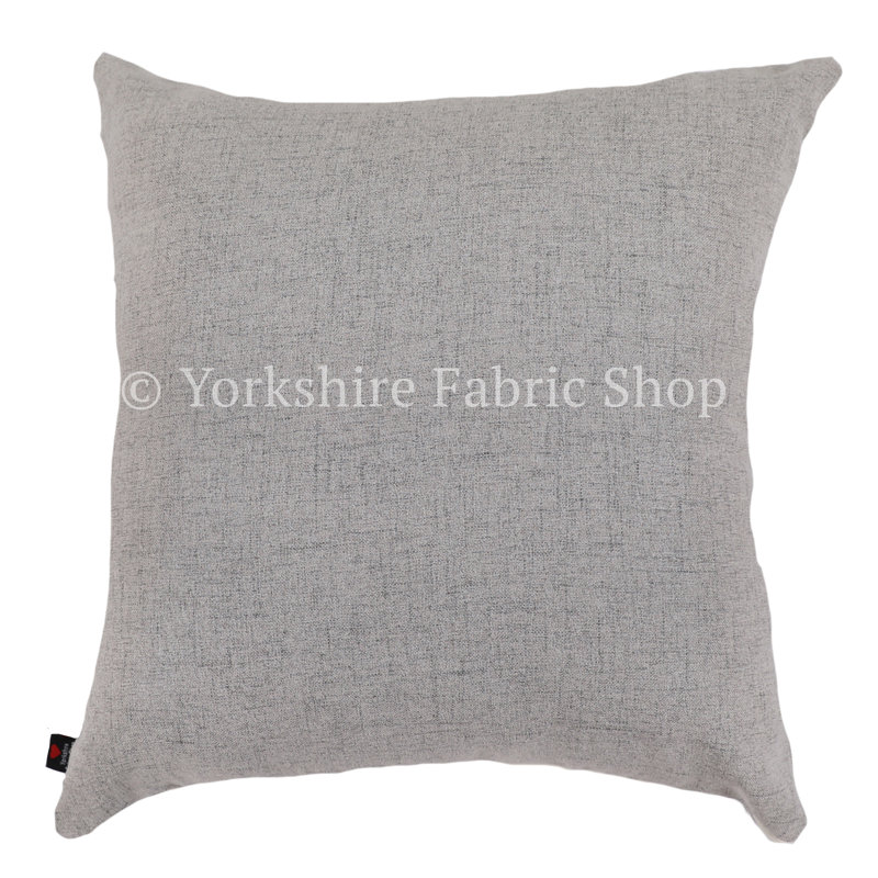 James Square Throw Cushion, Small, Silver