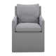 Alayaa Performance Upholstered Armchair with Casters