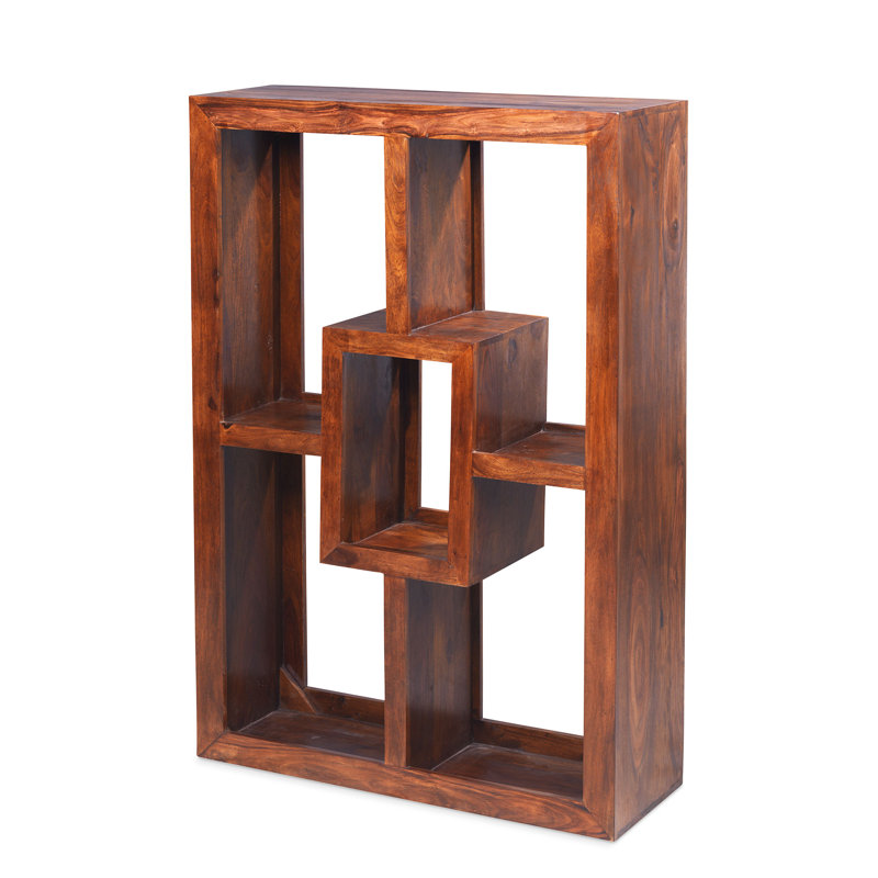 Heritage 148cm H x 100cm W Solid Wood Standard Bookcase