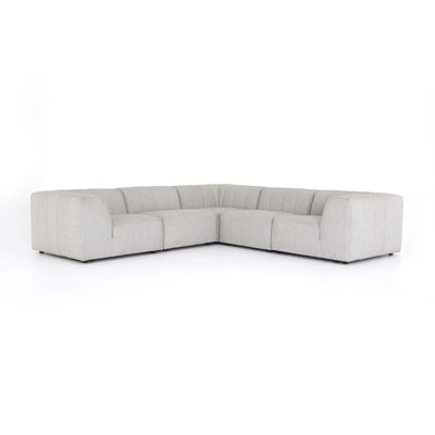 Neema 121'' Wide Metal Patio Sectional