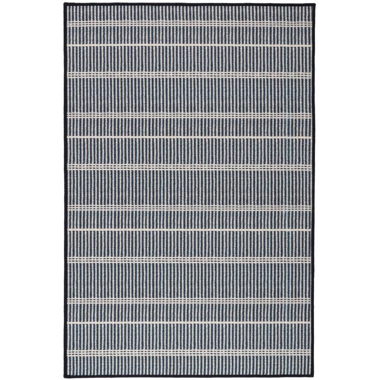 Samson Black Machine Washable Rug