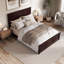 Lit bas en bois massif Patillo avec pied de lit assorti-969681290-979190134