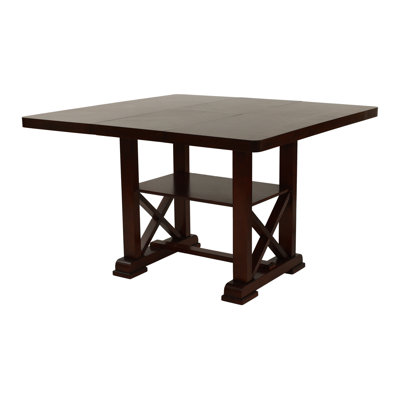 Table extensible à hauteur de comptoir avec rangement Durron