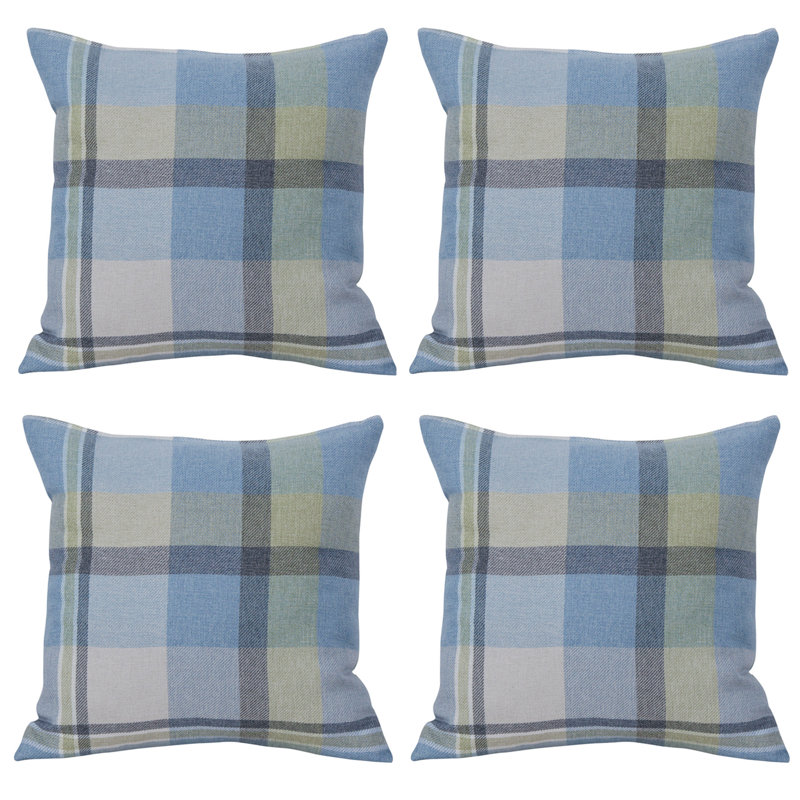 Biglerville Square Cushion, Blue