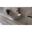 Lavabo de salle de bain ovale en céramique 16 po x 13 po L 16 po x l 13 po